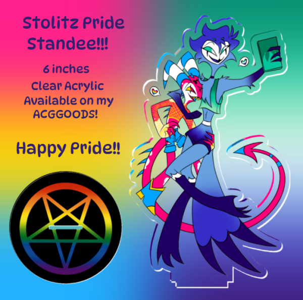 Stolitz Pride Standee