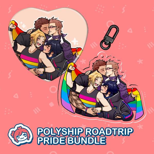 [ FFXV ] Polyship Roadtrip Pride Set
