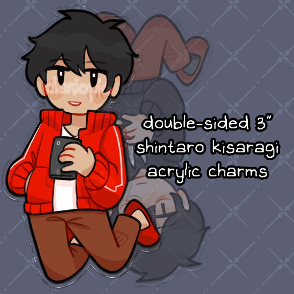 Shintaro Kisaragi Double-Sided Acrylic Keychain