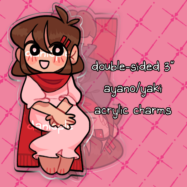 Ayano Tateyama Double-Sided Acrylic Keychain