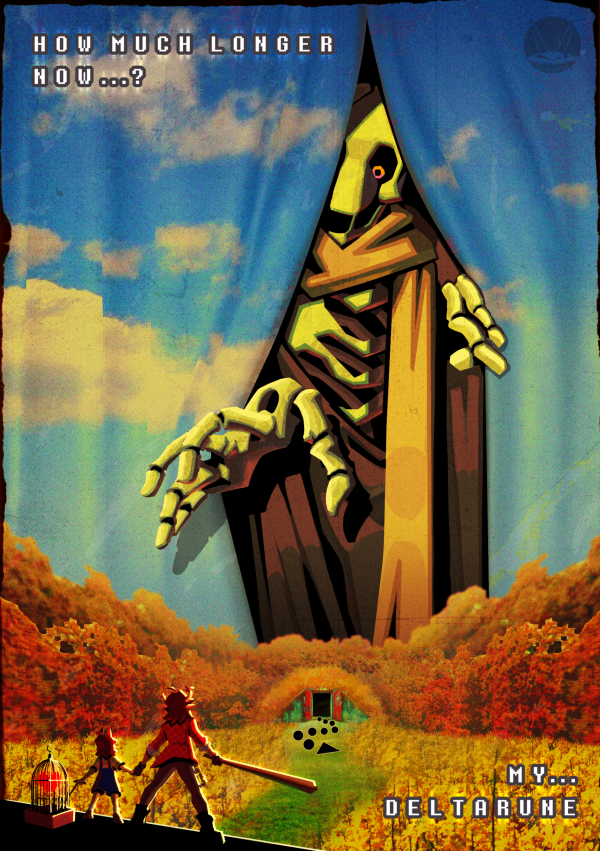 A5-09 "W. D. Gaster - Deltarune" - Poster Printing