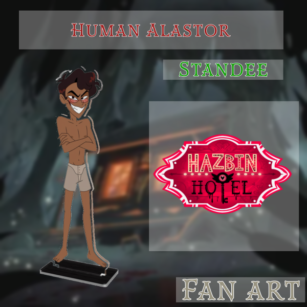 Alastor Undergarments Standee