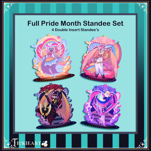 Full Pride Month Standee Set