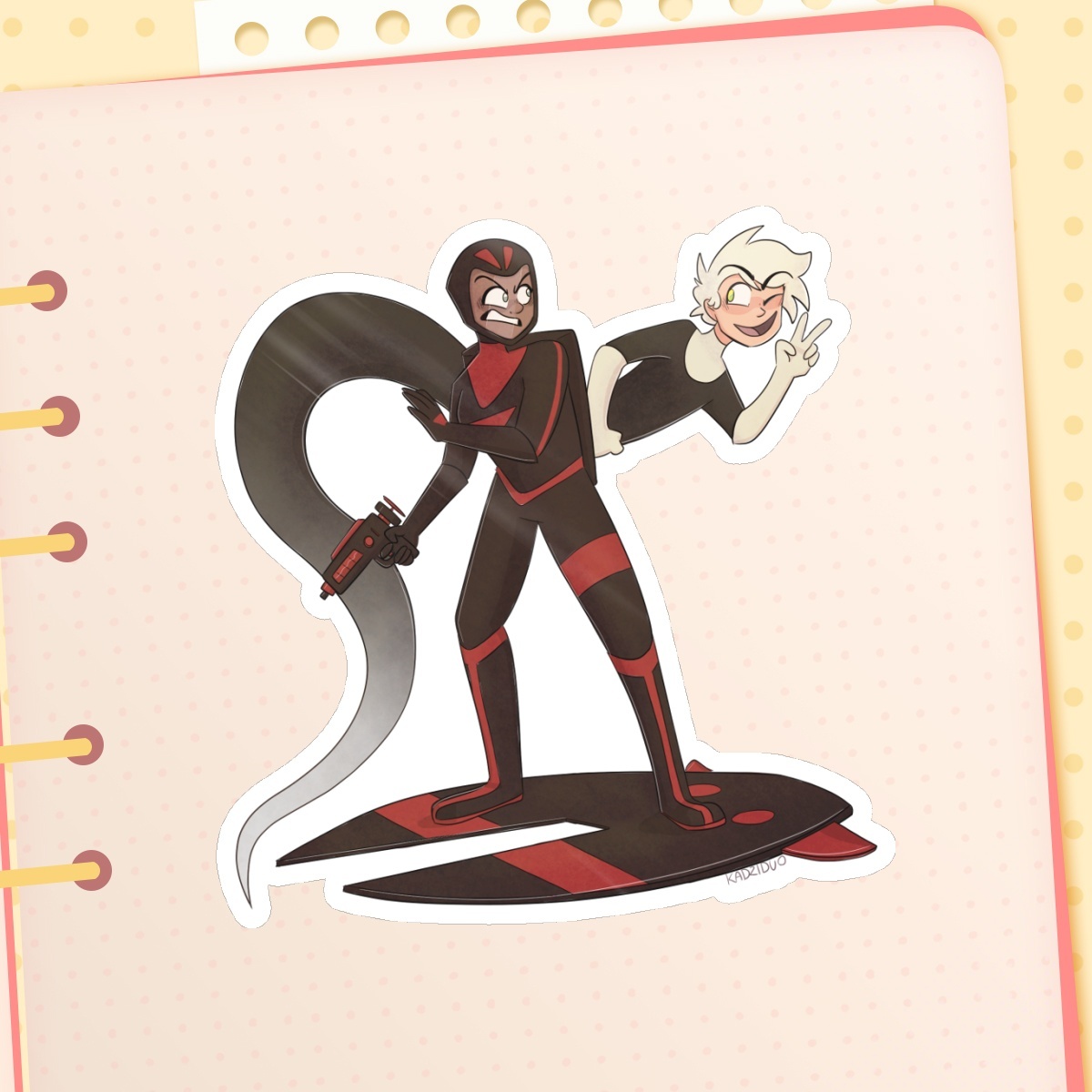 Phantom x Red Huntress sticker