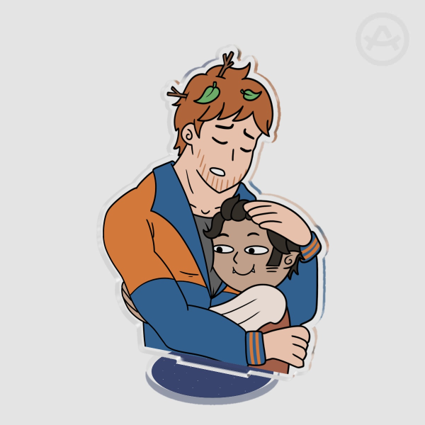 Vianton Beeg Hug Meme Acrylic Standee