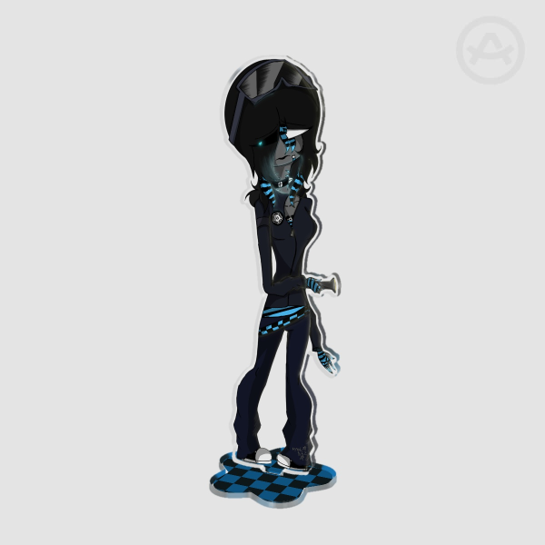 PRESSURE:TRUE PAIN AU - VIVIERA AZERI🪼 - Z-14 - THE HUMAN JELLYFISH STANDEES🪼
