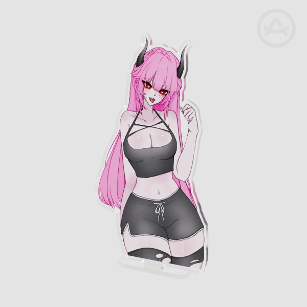Sketch Style Aila Clear Acrylic Standees