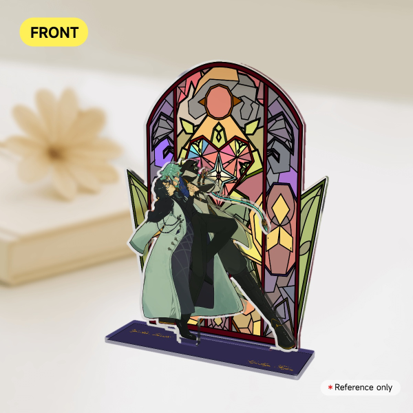 Dottore x Pantalone Genshin Impact clear double insert standee