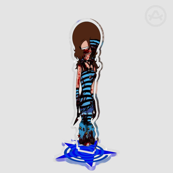 PRESSURE:TRUE PAIN AU - VIVIERA FAYE AZERI(Post-Human) Standees🪼🫧🩵💙