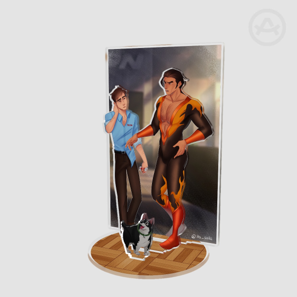 Dispatch: Flambert Triple Insert Acrylic Standee!