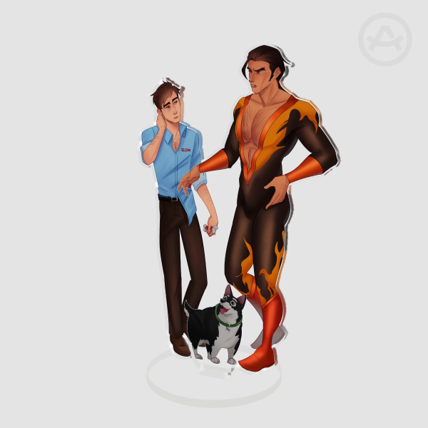 Dispatch: Flambert! Small Acrylic standee