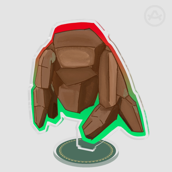 ROCKY Acrylic Standee