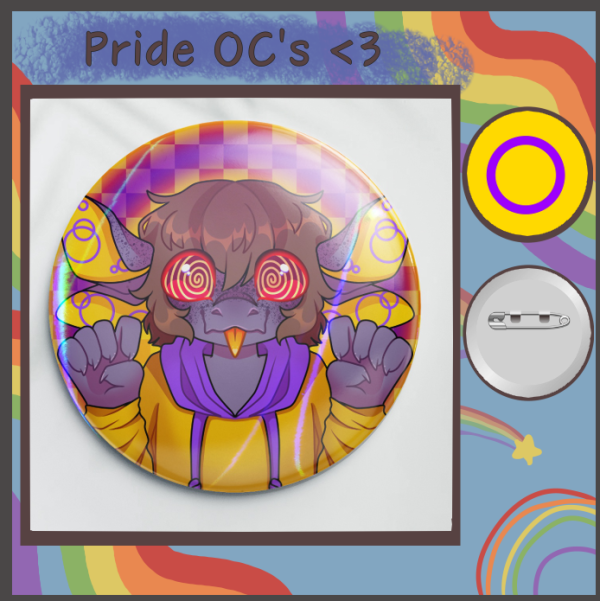 Kakasu Intersex || Pin Badge