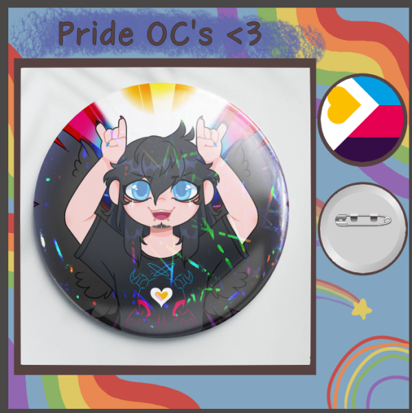 Jamie Polyamorous|| Pin Badge