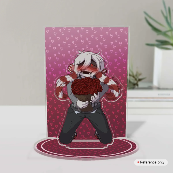 Damon Lovesick Standee With Background