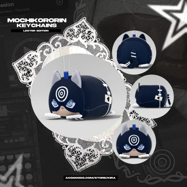 Mochikororin Bullseye (Lester)  Plush Keychains - Daredevil