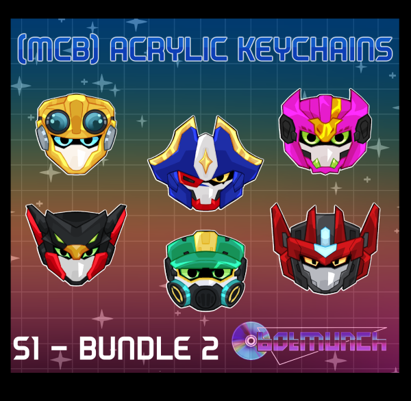 [MCB] - Colored Acrylic Keychain BUNDLE TWO