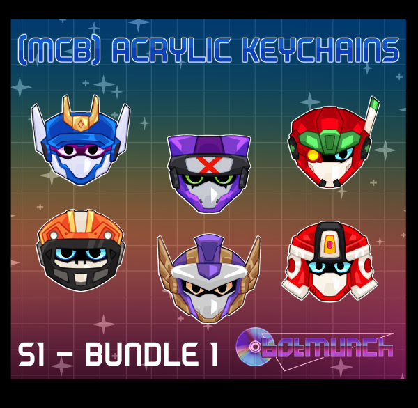 [MCB] - Colored Acrylic Keychain BUNDLE ONE