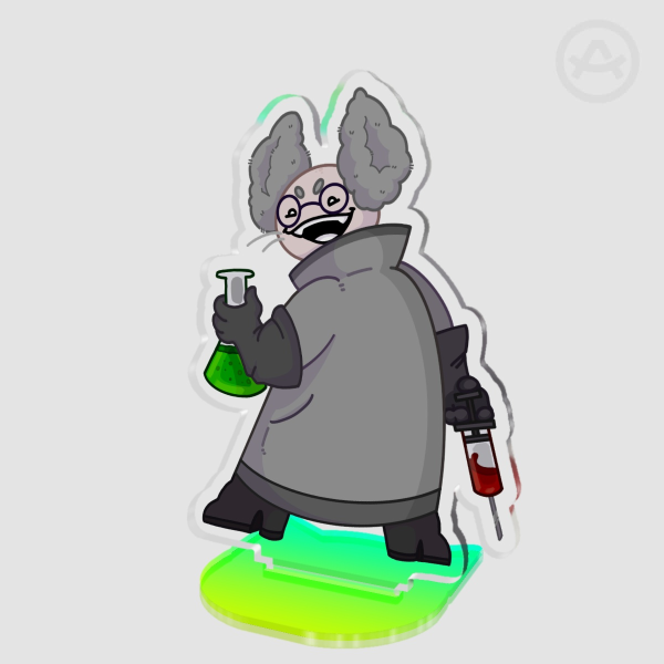 Dr. Beanies standee