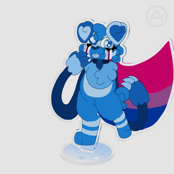 Pride Month Blueberry-Clear Acrylic Standees