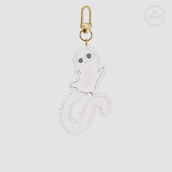 Brush Buddy Tail Wagging Keychain • Witch Hat Atelier