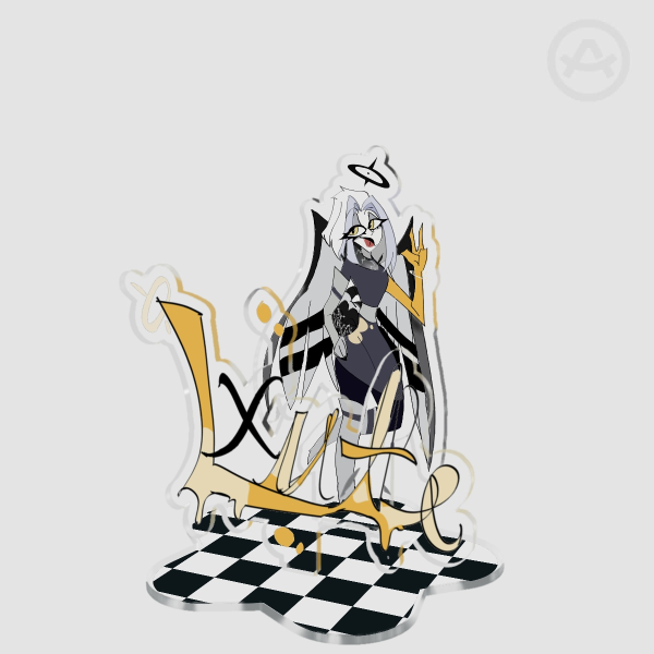 Lute Double Insert Acrylic Standees