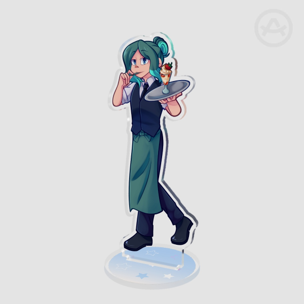 Sasanami Unmei butler cafe standee