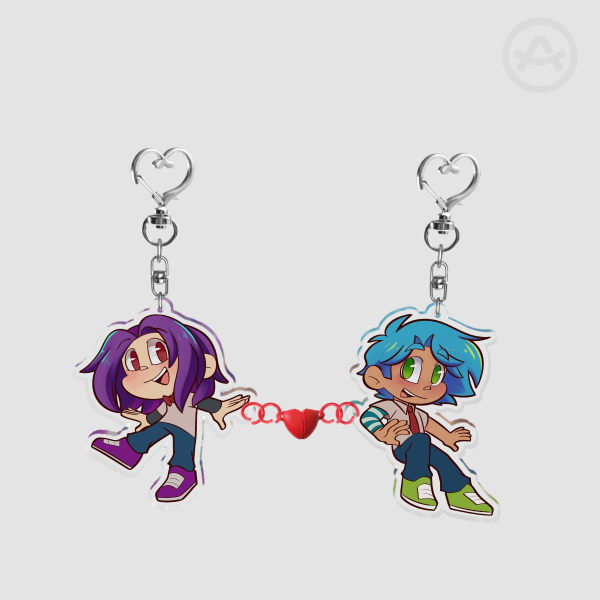 BxB Magnet Keychain
