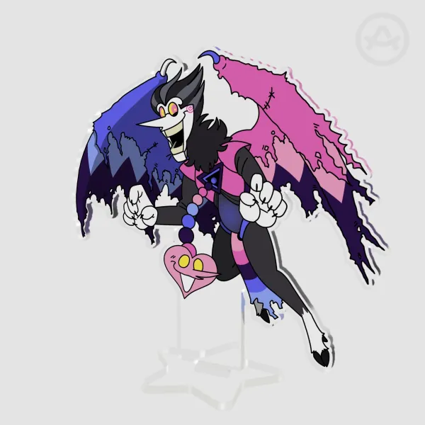 Spamton NEO - Pride (Omnisexual) Acrylic Standee