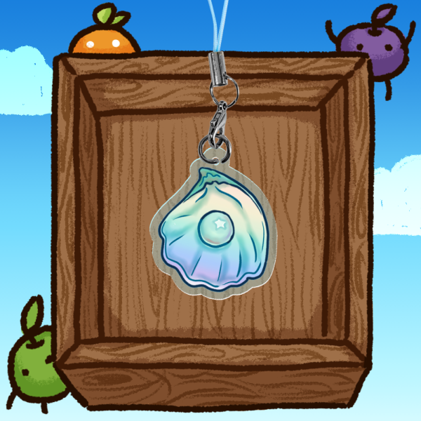 Pearl | Stardew Valley Acrylic Charm