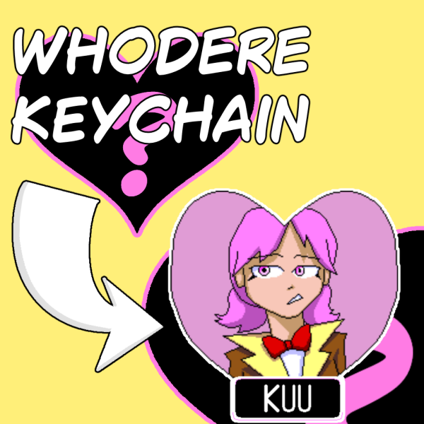 WhoDere Kuu Keychain