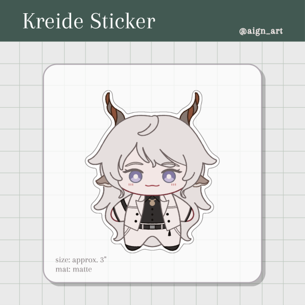 [Arknights] Kreide: Die Cut Sticker
