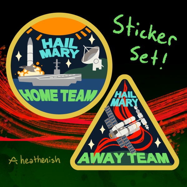 Hail Mary Sticker Set