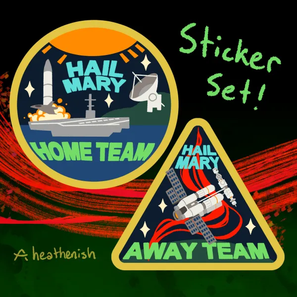 Hail Mary Sticker Set