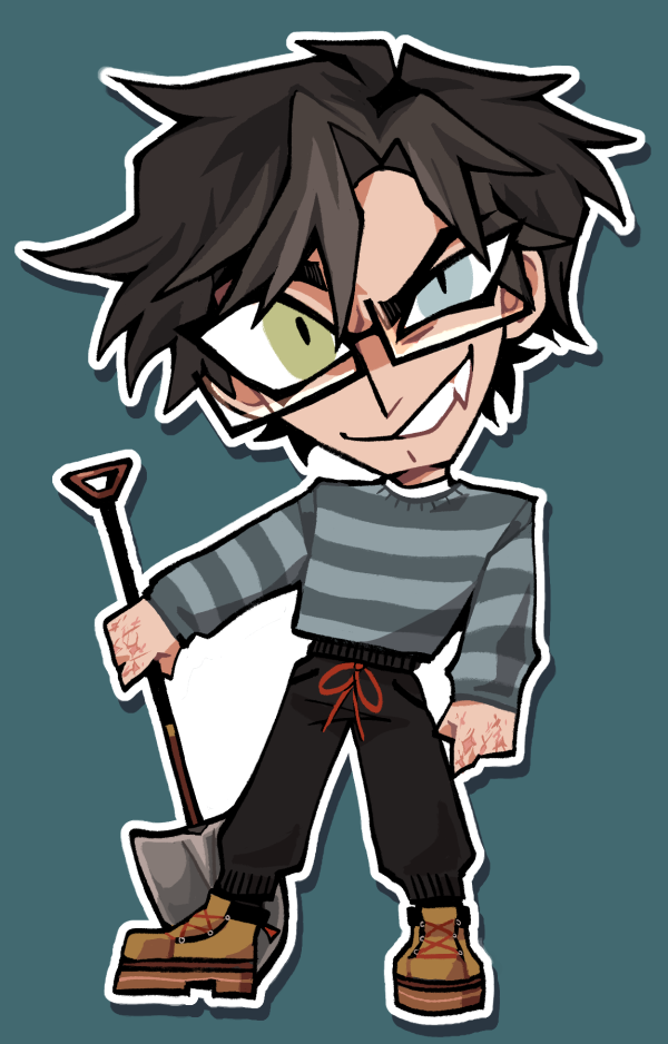 VINCENT | Matte Sticker