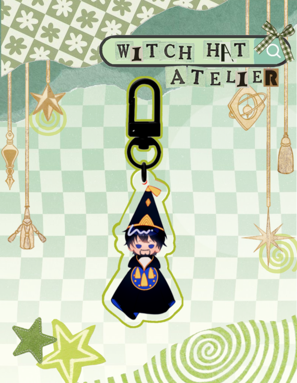 Olruggio Chibi Acrylic Keychain - Witch Hat Atelier
