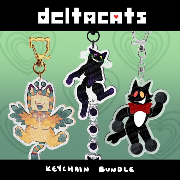 Deltacats [DR Keychain Bundle]