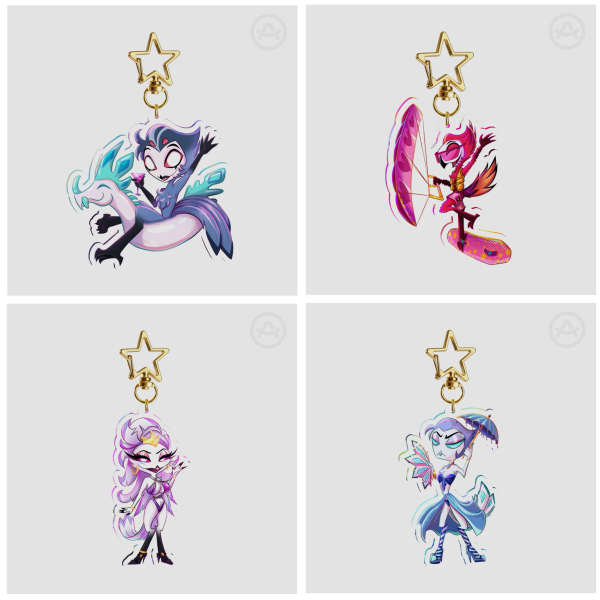 Goetia Summer Edition 3"/7.5cm Acrylic Keychains