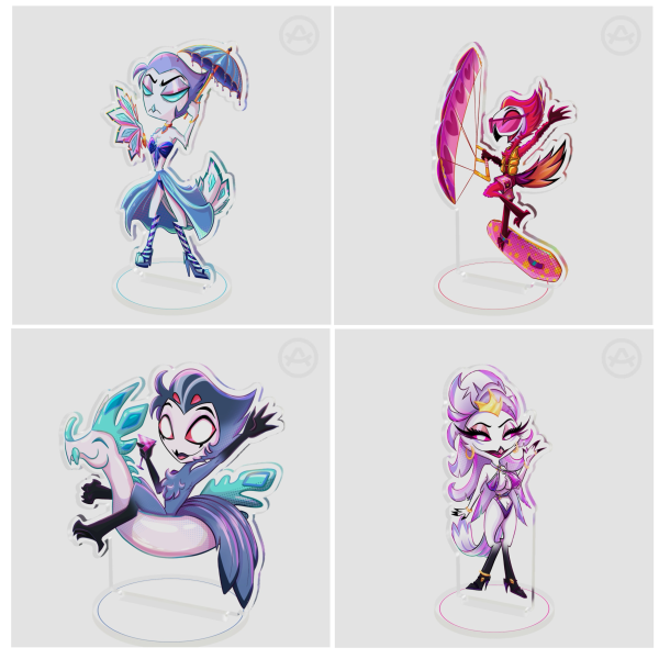 Goetia Summer Edition 4"/10cm Standees