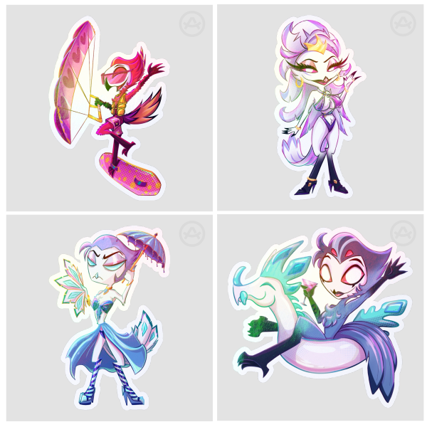 Goetia Summer Edition 3"/7.5cm Stickers