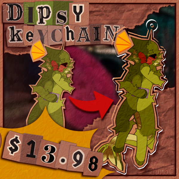 Dipsy Keychain