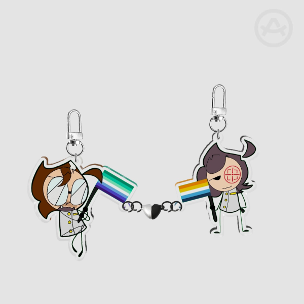  It's Complicated - Acrylic Magnet Keychains