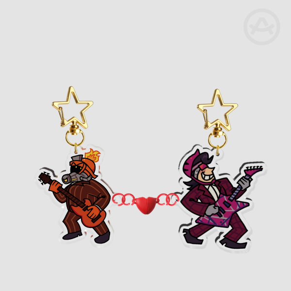 Firesetter (Firestarter/Pacesetter)- Acrylic Magnet Keychains
