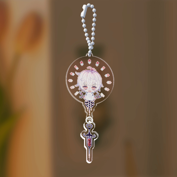 X - Acrylic Keychains (double sided)