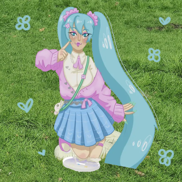 Pastel Gyaru Inspired Miku
