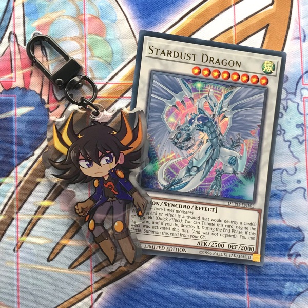 YGO : Yusei Epoxy Keychain