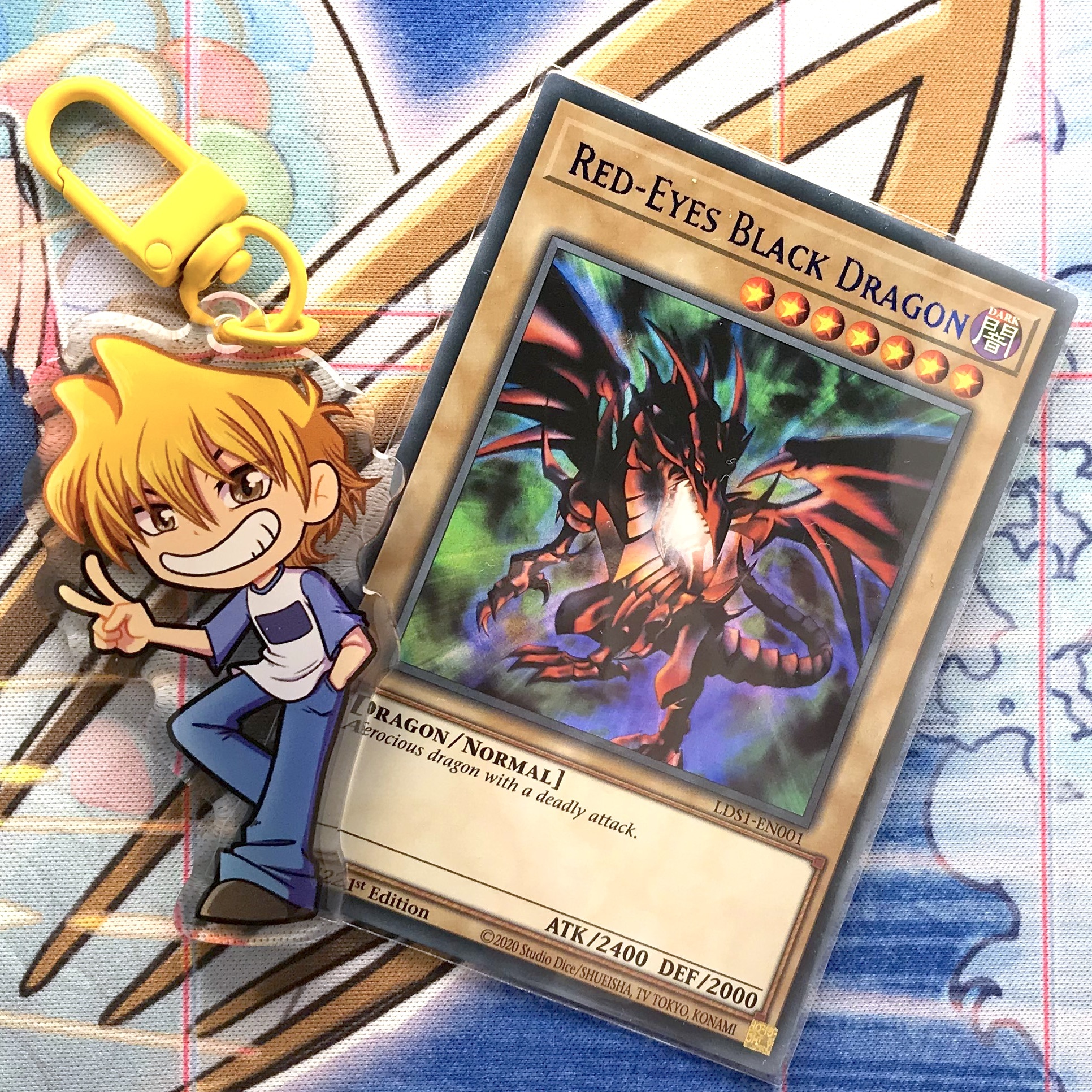 YGO : Joey / Jounouchi Epoxy Keychain