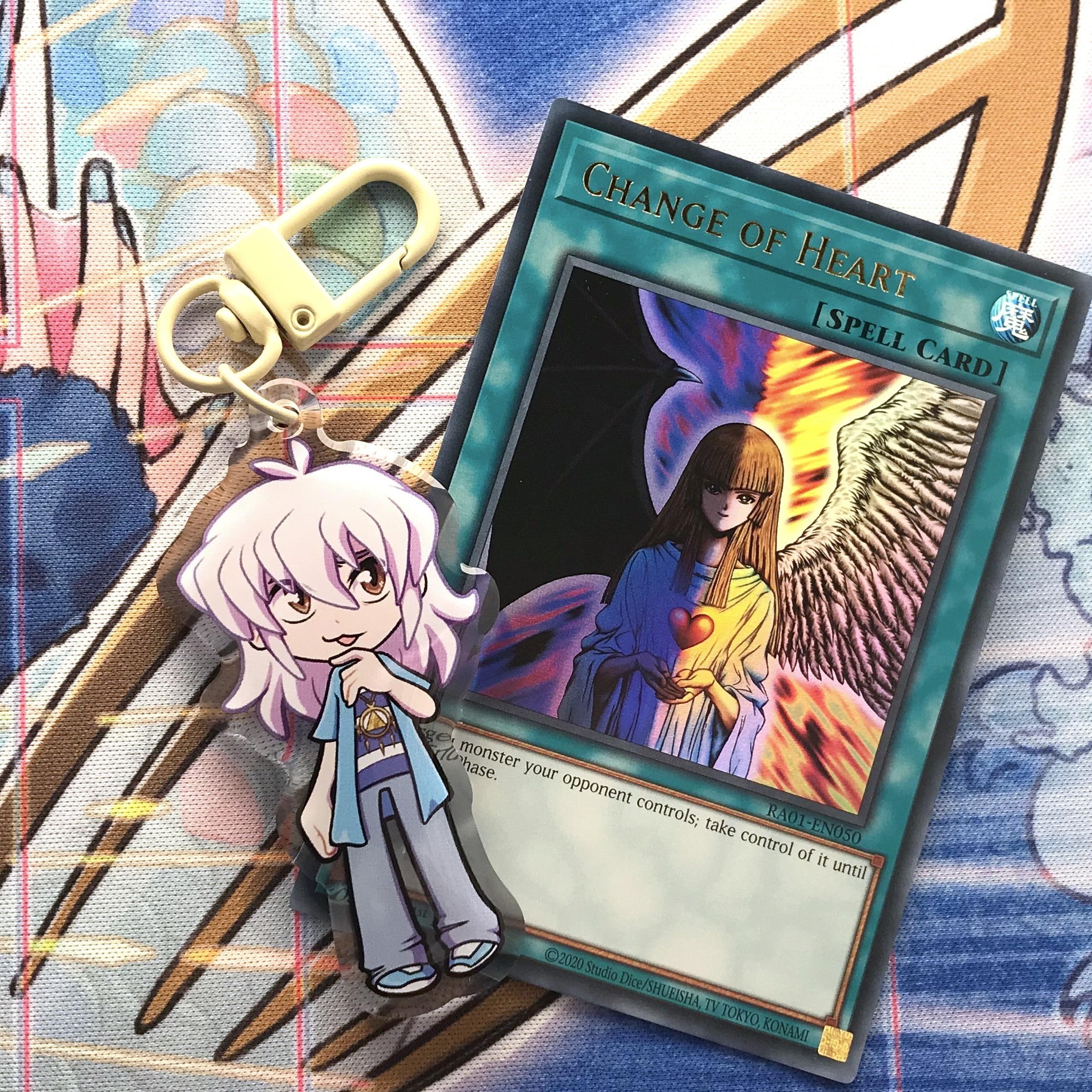 YGO : Bakura Epoxy Keychain