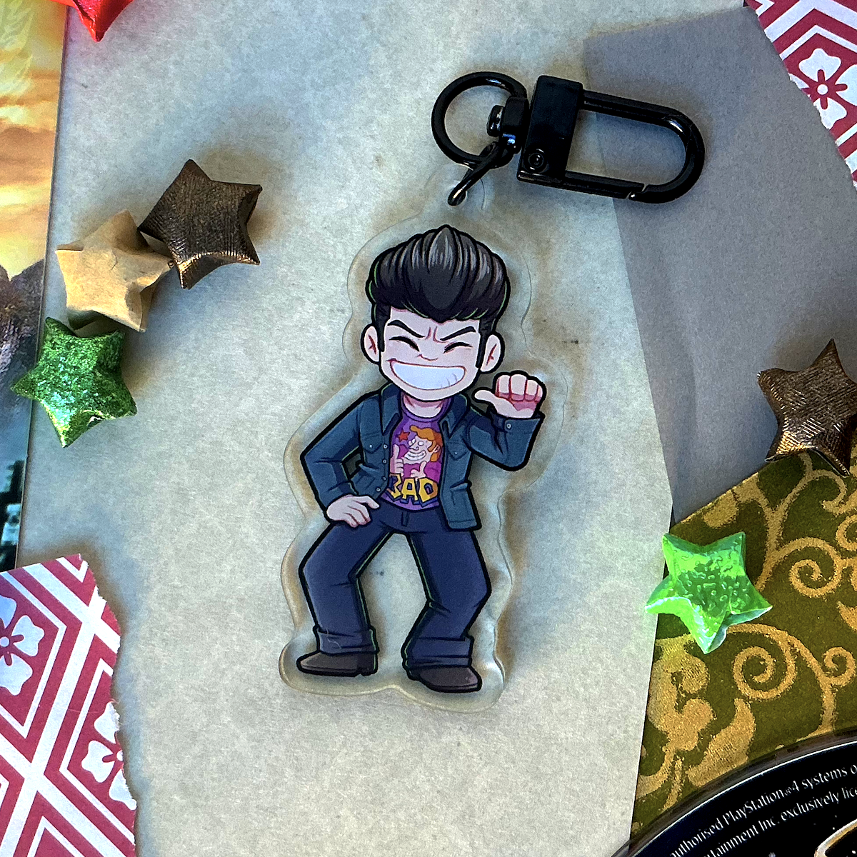 Shenmue : Goro Mihashi Epoxy Keychain