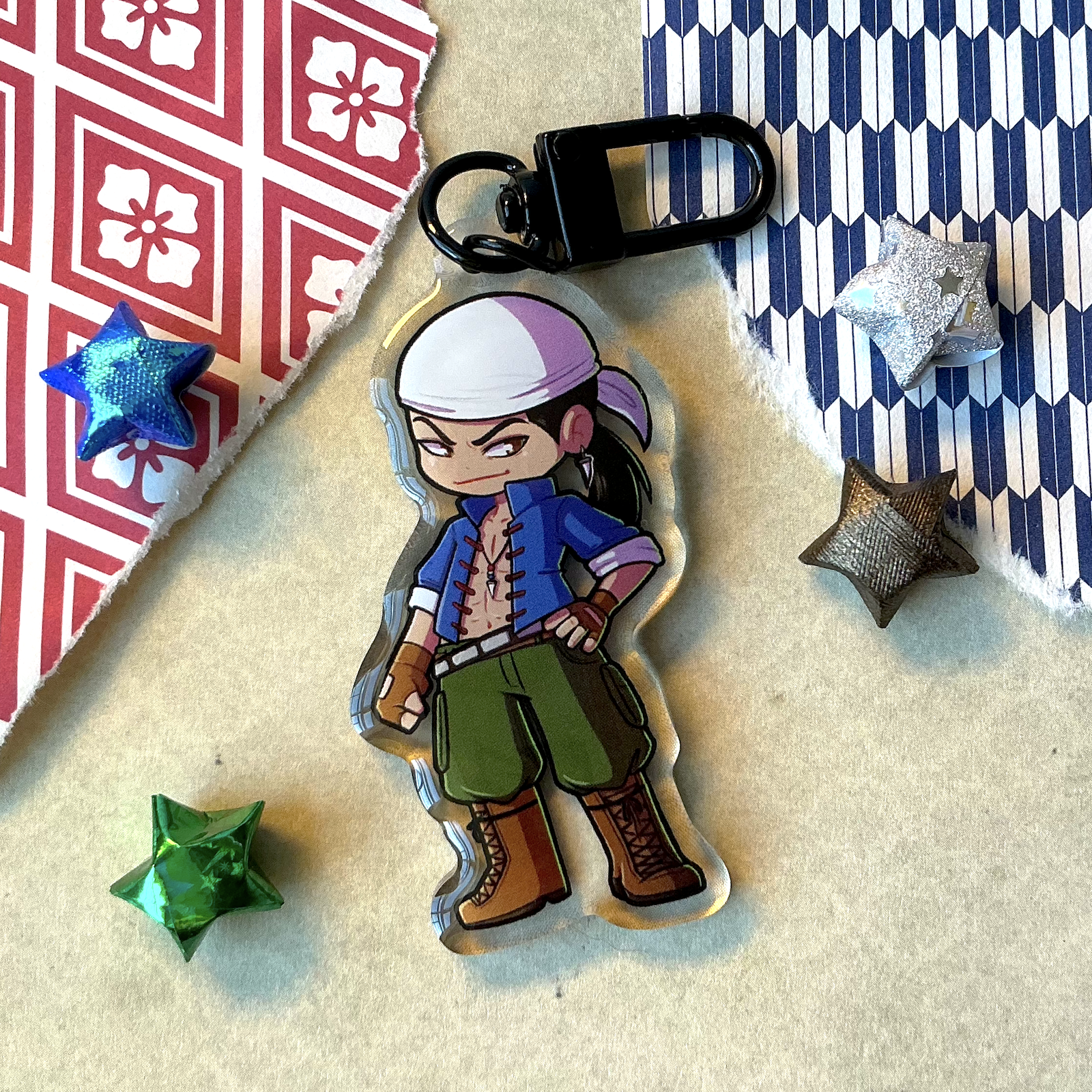 Shenmue : Ren Wuying Epoxy Keychain